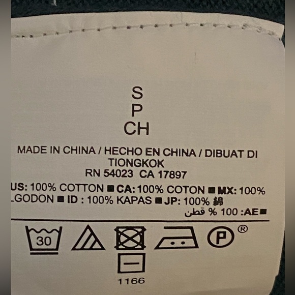 NWT Old Navy Open Front Sweater 100% Cotton Size SMALL - Picture 7 of 7